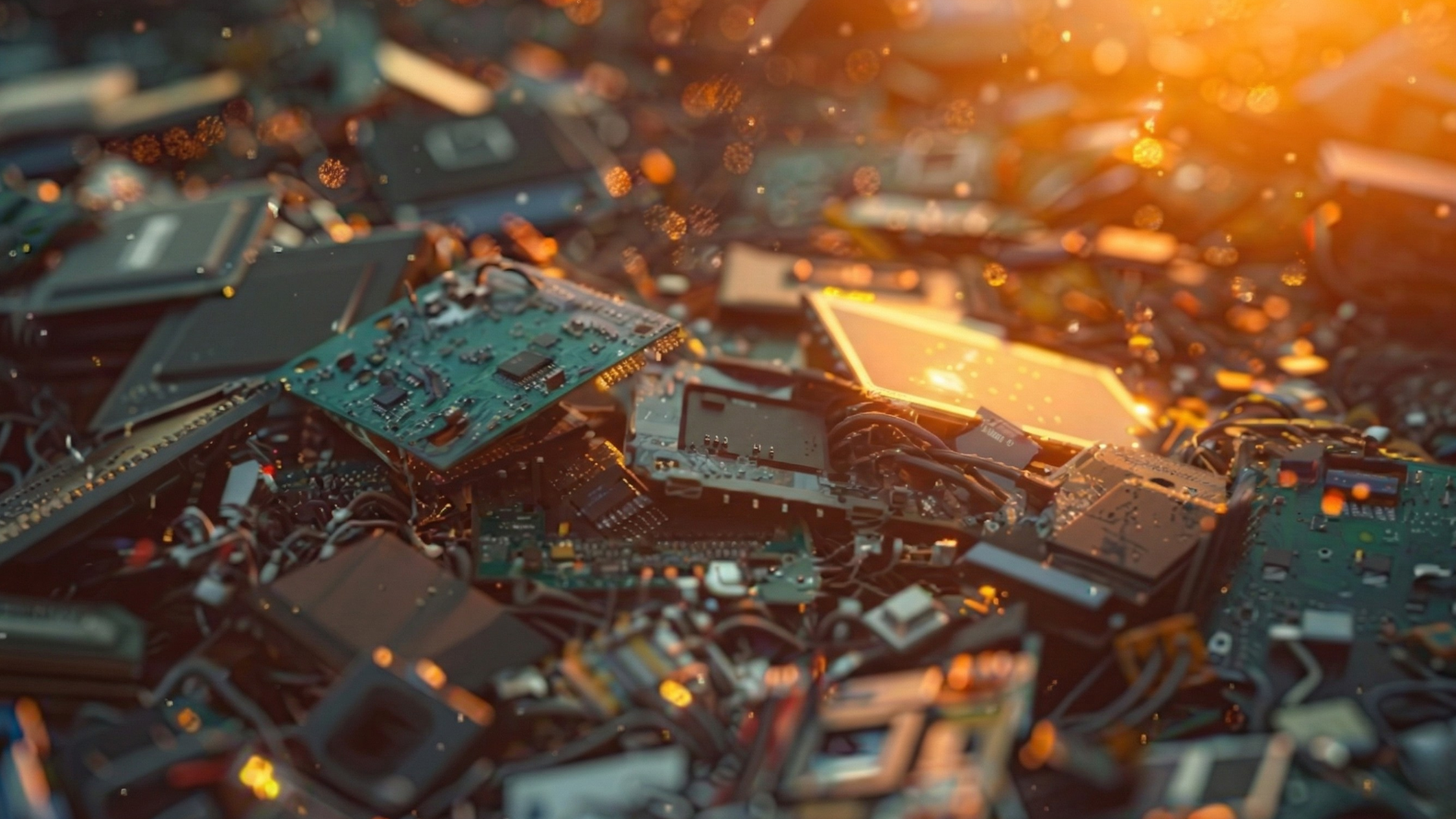 O que dá pra fazer com resíduo eletrônico?